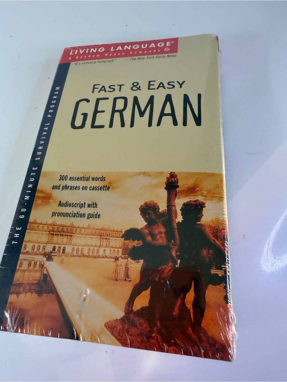Vintage in shrink wrap Living Language Fast & Easy German - 60 minuteCassette